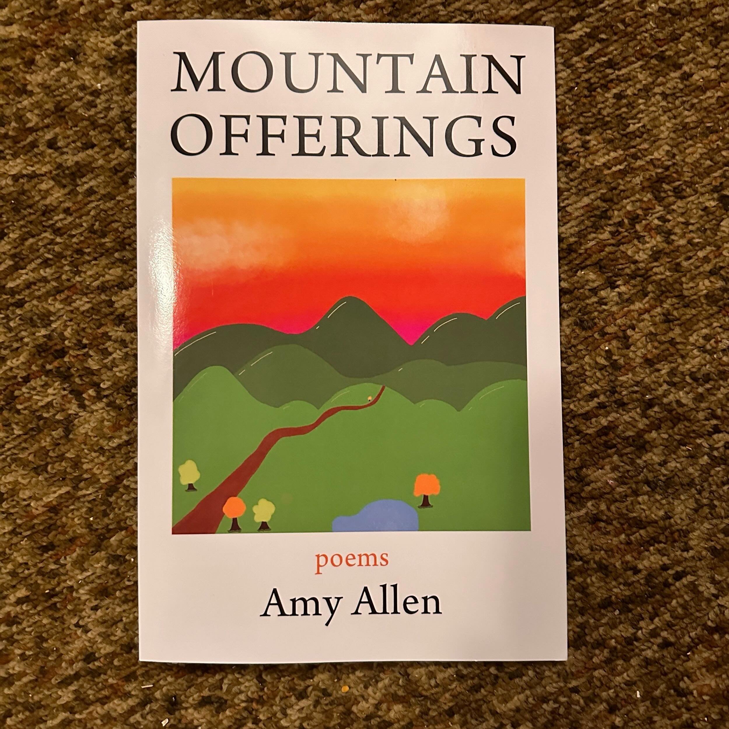 Thanks to @storycomic for featuring this review in their latest newsletter!

A BREATH OF FRESH MOUNTAIN AIR: A REVIEW OF &lsquo;MOUNTAIN OFFERINGS&rsquo; BY AMY ALLEN
In contemporary poetry, Amy Allen&rsquo;s &lsquo;Mountain Offerings&rsquo; emerges 