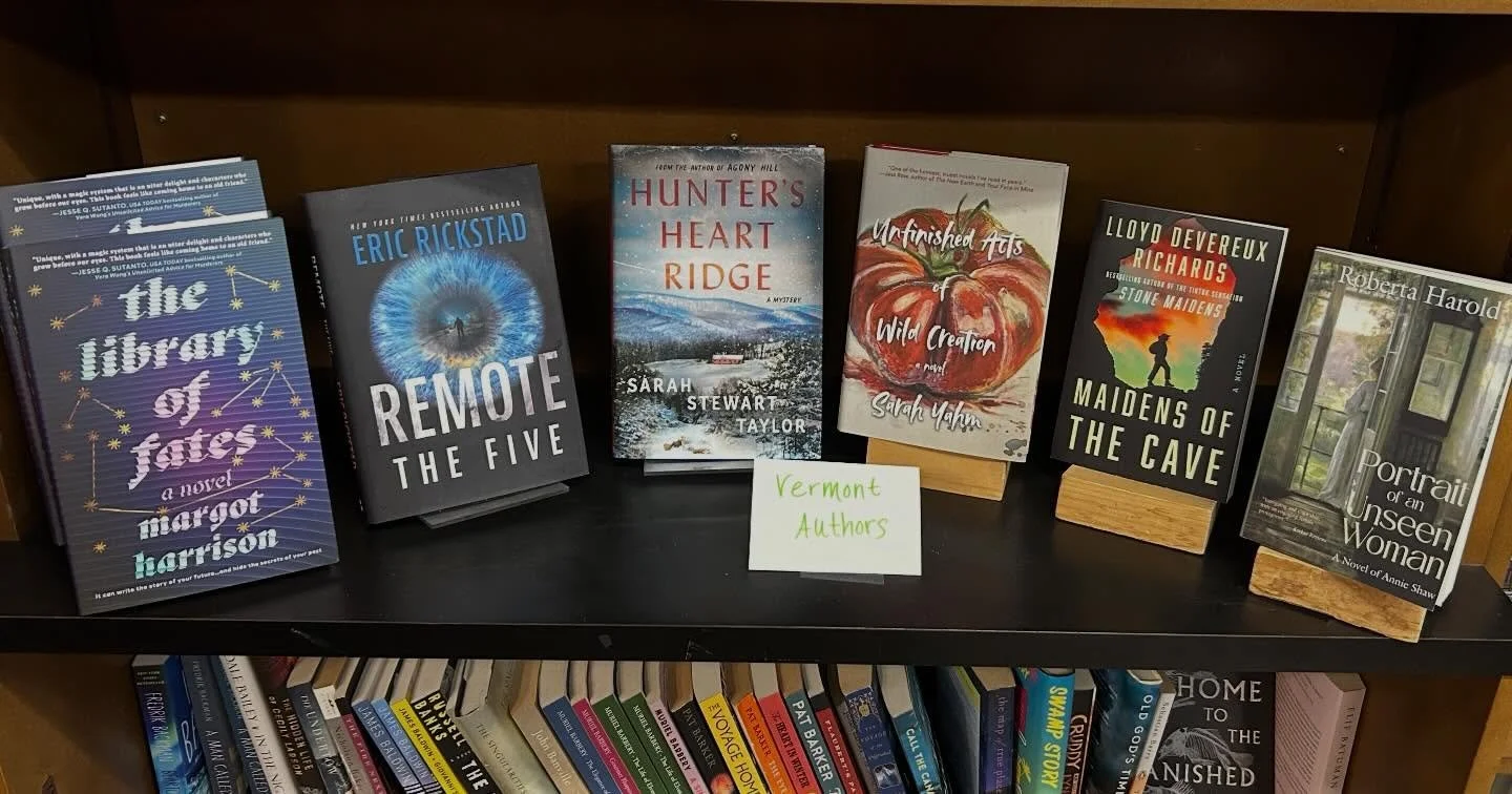 We love a local author shelf at a local bookstore! Bookstores are the backbone of a community and the glue that holds together a literary life. Please support a local bookstore today. And a local author! Pictured here among these books at @bearpondbo