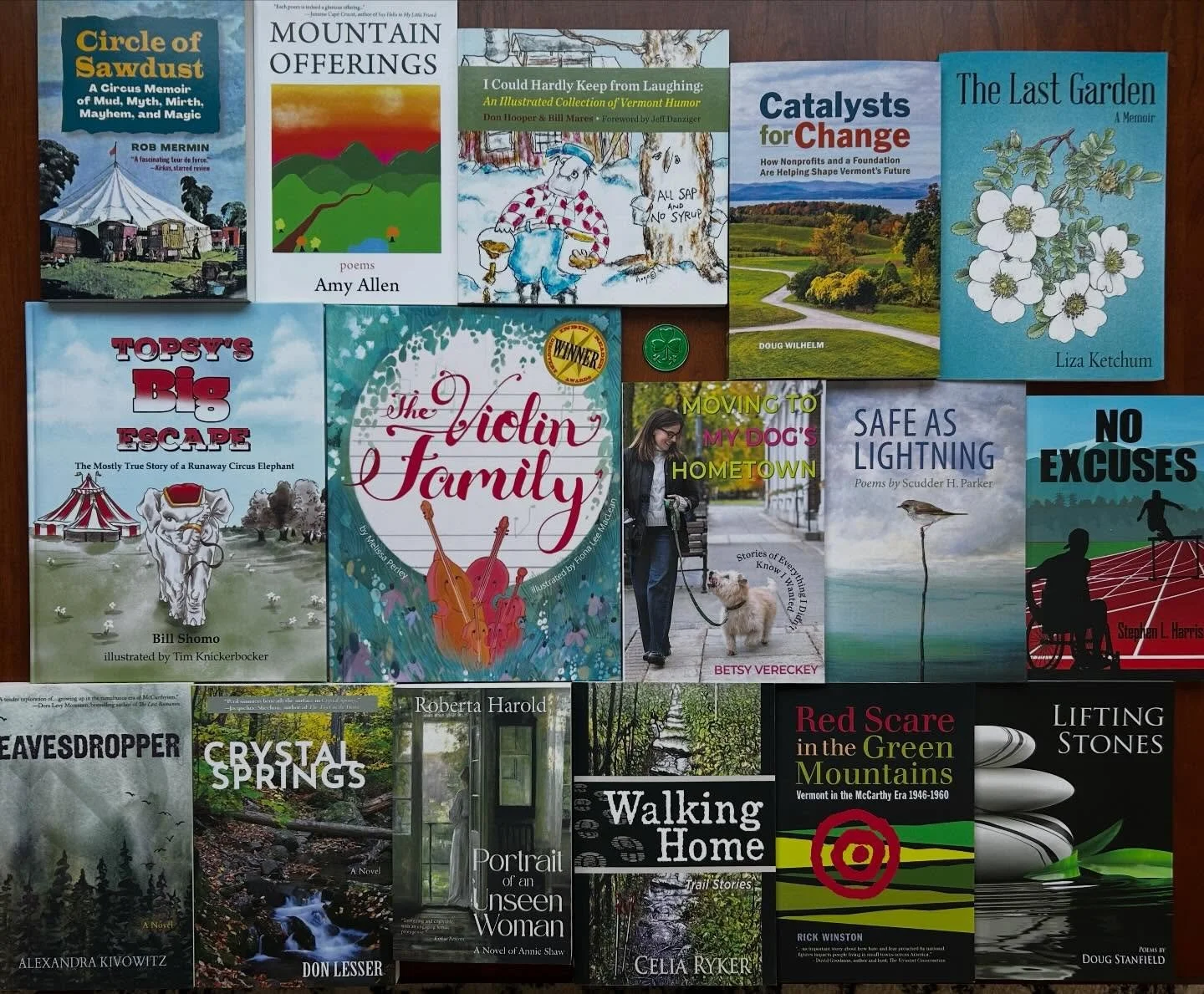 Rootstock books with green covers for St. Patrick&rsquo;s Day! ☘️

 #stpatricksday2026☘️🌈🎩 #readmorebooks📚
#rootstockpublishing #indiebooks #green