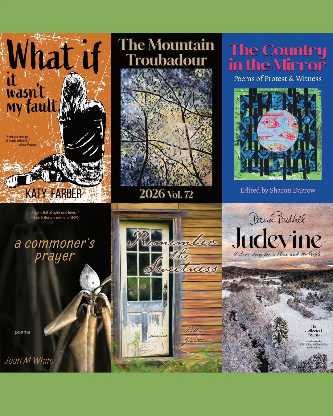 Happy #NationalPoetryMonth! Rootstock is proud of the 24 books of poetry we&rsquo;ve published since 2020. What&rsquo;s your favorite? 
.
#readmorepoetry #poetrygram #bookstagram #rootstockpublishing