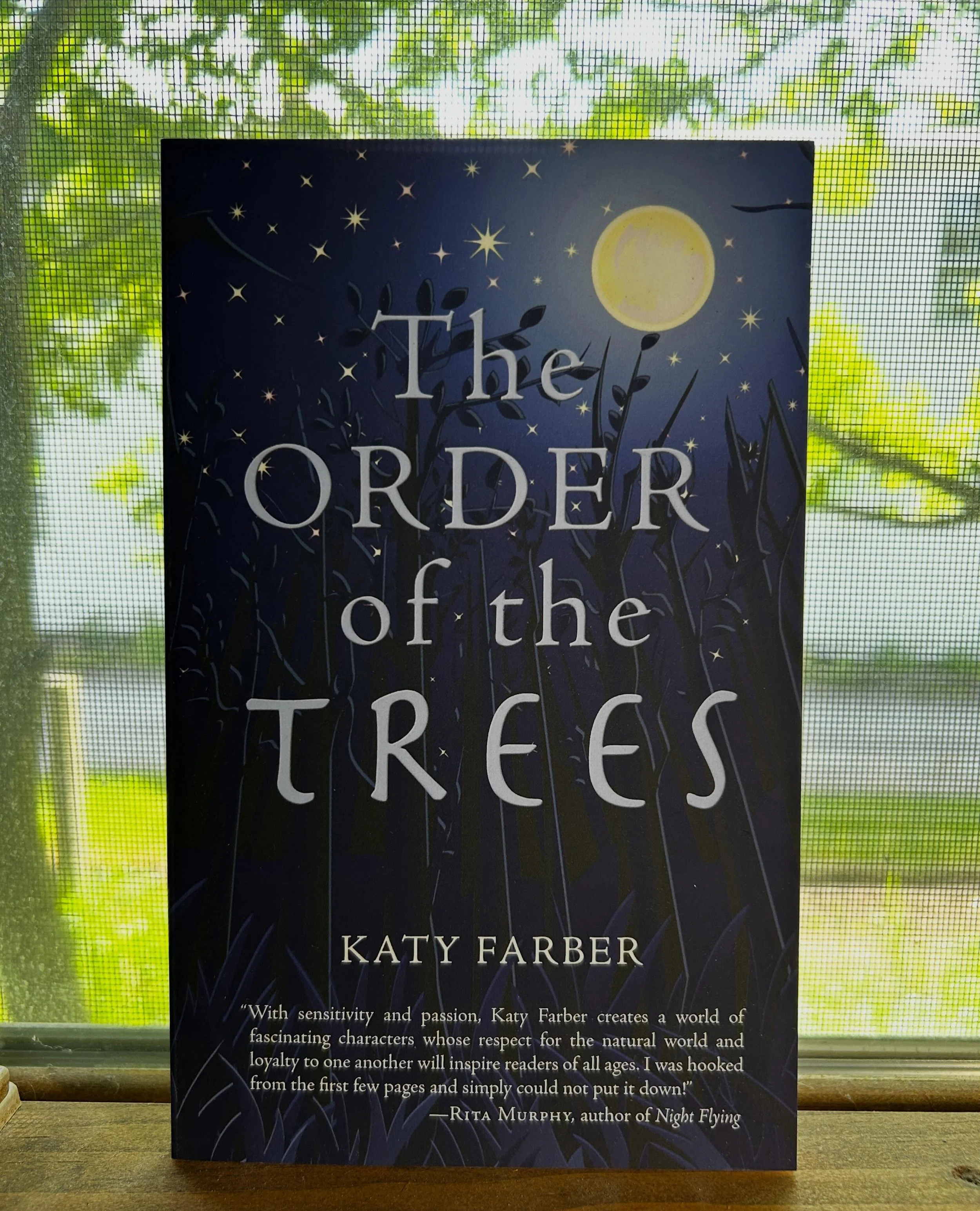 Look at this beautiful book! We are thrilled to let you know we are now distributing Katy Farber&rsquo;s middle grade novel, The Order of the Trees, which is a personal favorite of Publisher Samantha Kolber. Originally published in 2015 by Green Writ