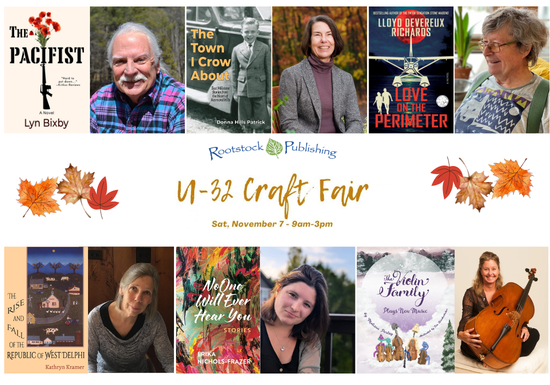 Six Rootstock Authors at U-32 Craft Fair