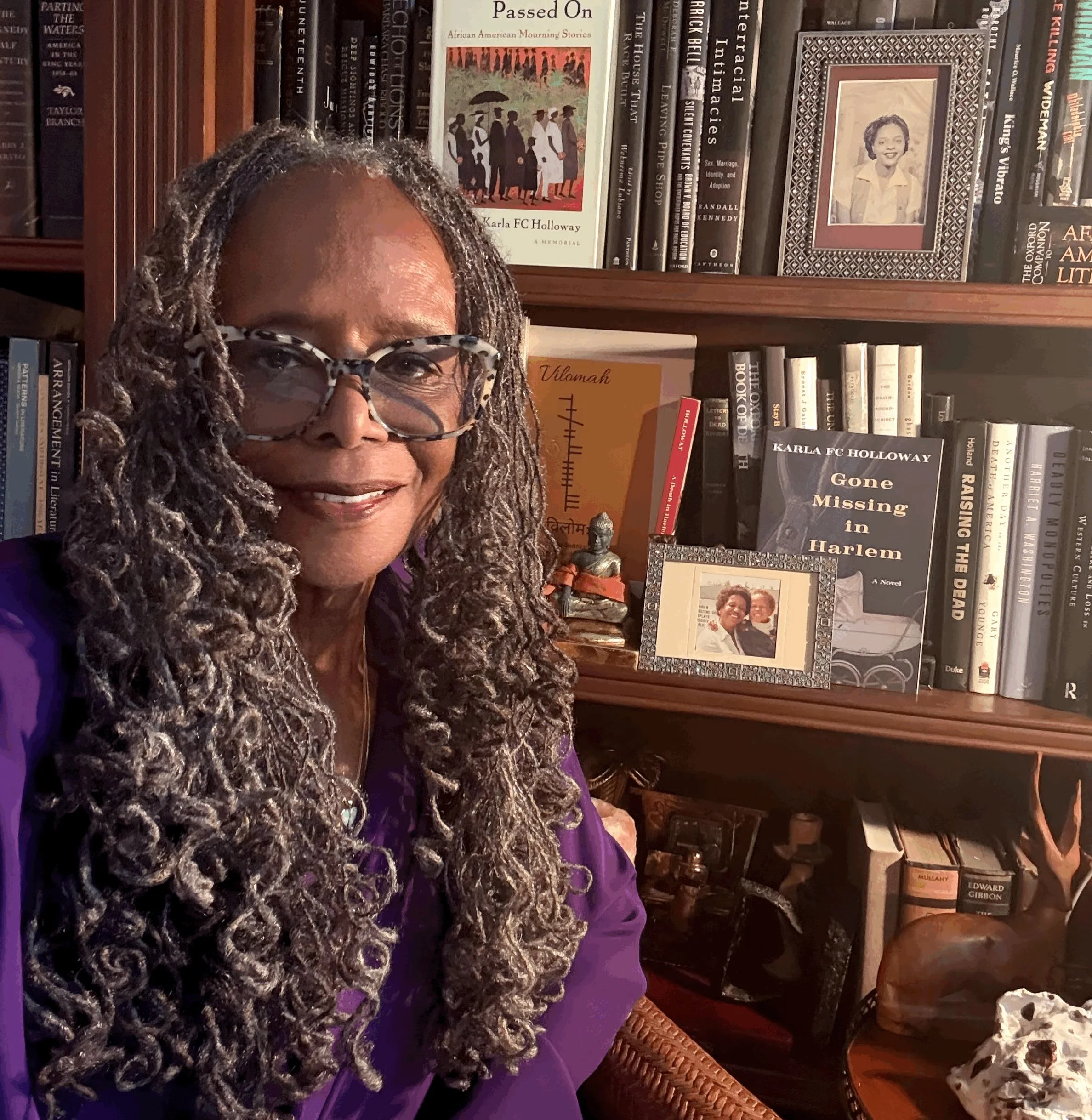 We&rsquo;re honored to have Dr. Karla FC Holloway @profholloway on our author roster! Karla FC Holloway, PhD, MLS, is the James B. Duke Distinguished Professor Emerita of Duke University, a title that, like her career, contains multitudes. Her schola