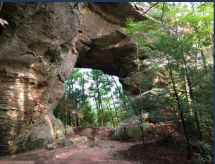 Best Canine Hike to a Natural Bridge or Arch