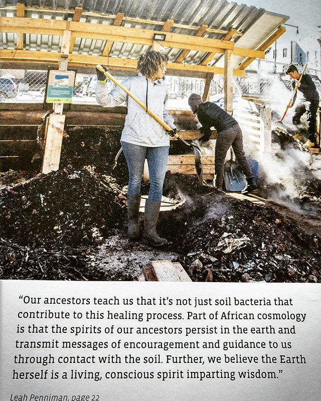 Getting messages from soil microbes everywhere I turn lately. @yesmagazine_ .
.
.
#microbes #soilhealth #soil