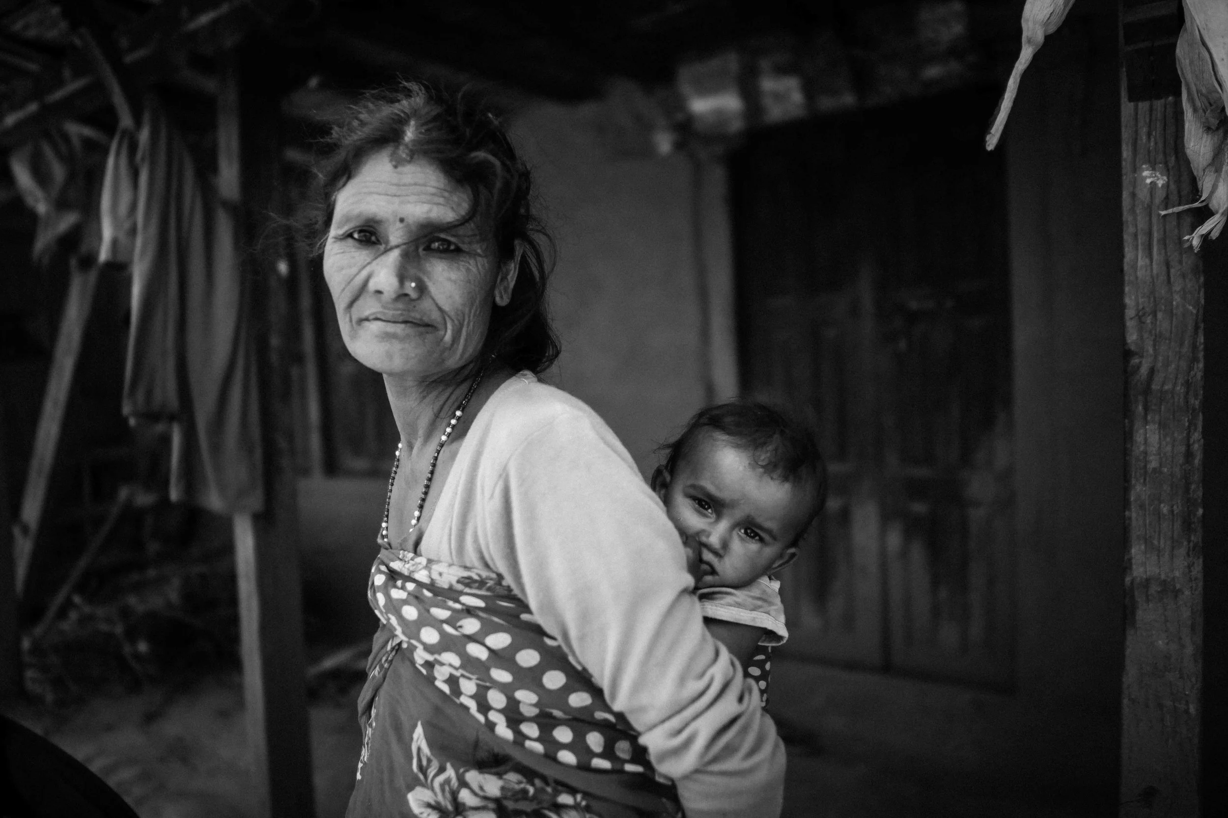 Grandmother Care for Child 