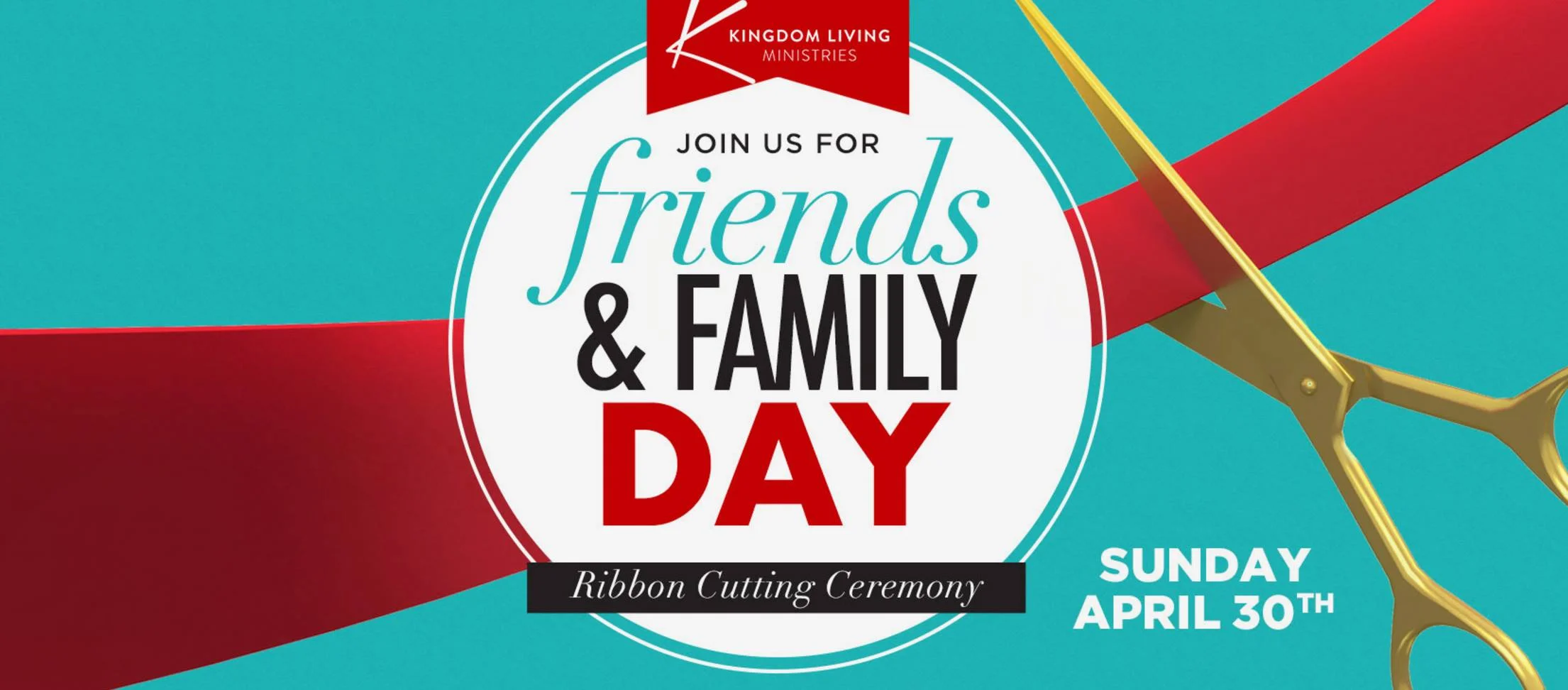 Family and Friends: Join us for our Ribbon Cutting Ceremony!
