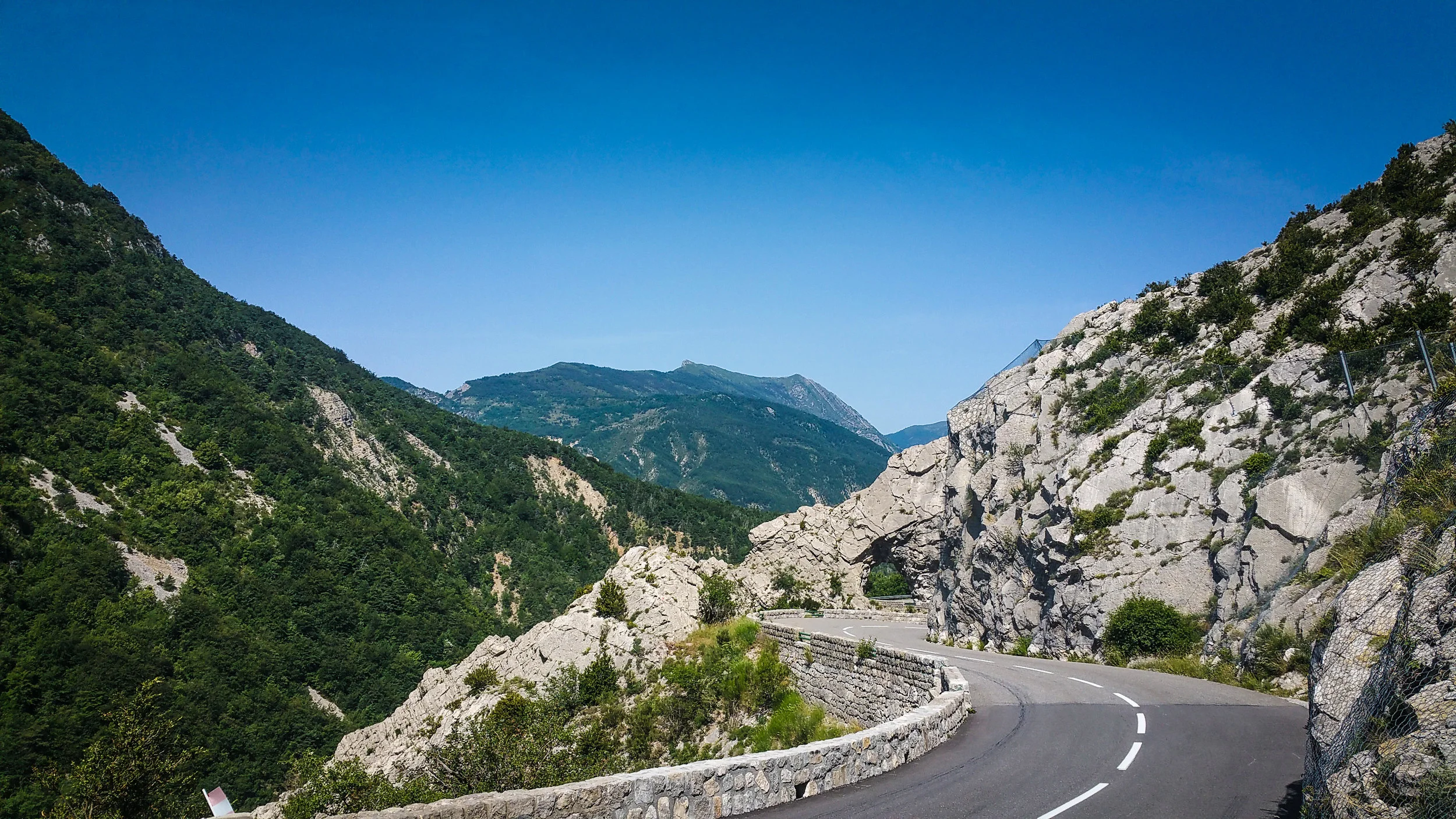 Route Napoleon, just inland from the beautiful Côte d'Azur. Picture: Ben Lindley