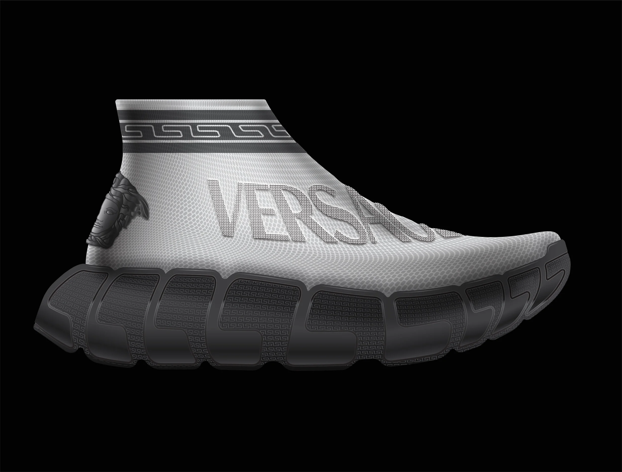VERSACE SOCK SHOE