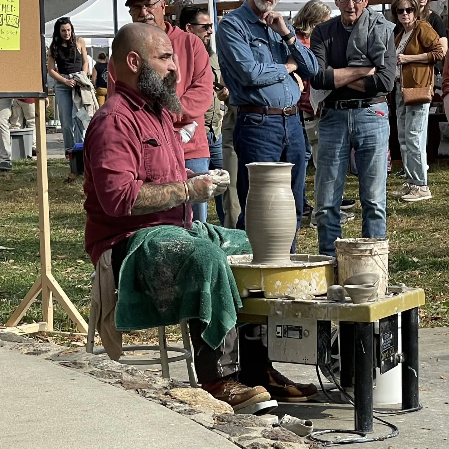 Thank you @wncpotteryfest :: Cheers