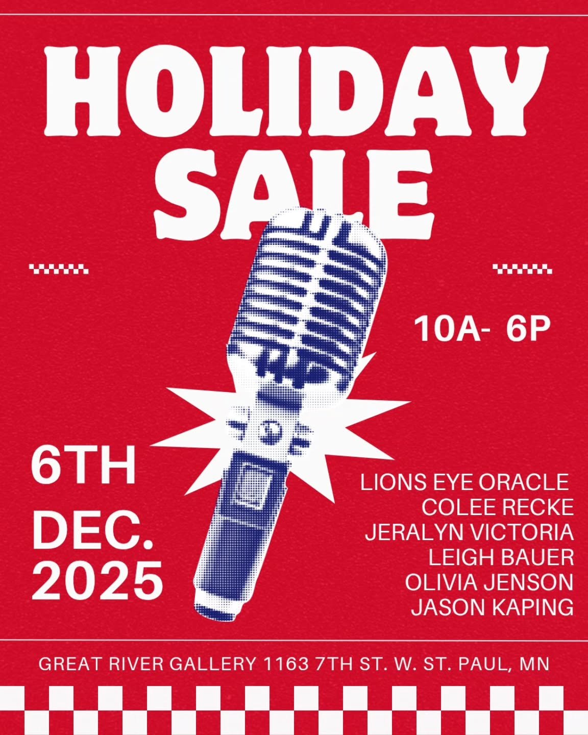 UPDATE :: @lions_eye_oracle is doing readings from 12p till 4p and @coleereckeart is joining the crew!  Dec 6th from 10a till 6p :: hope to see you! Give the coolest presents,  support local artists/ business and celebrate the season with some fellow