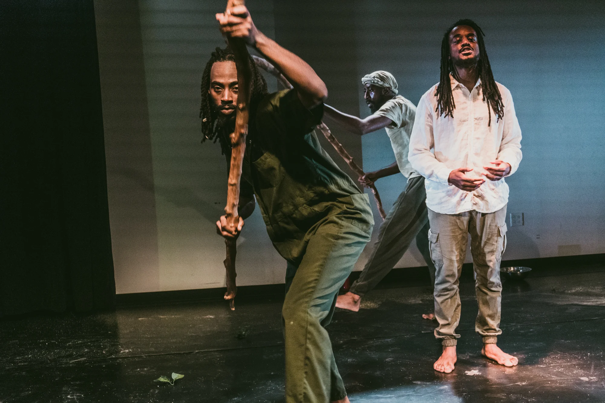 Photo by: Ryan Muir Afro/Solo/Man with Akeel St.Vil Orlando Hunter, Jr, Ricarrdo Valentine, & Akeel St.Vil