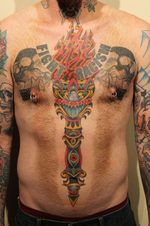 Bluegrass Tattoo -color tattoos / custom tattoos cincinnati/ black and grey - coverups- Brett Hoersting