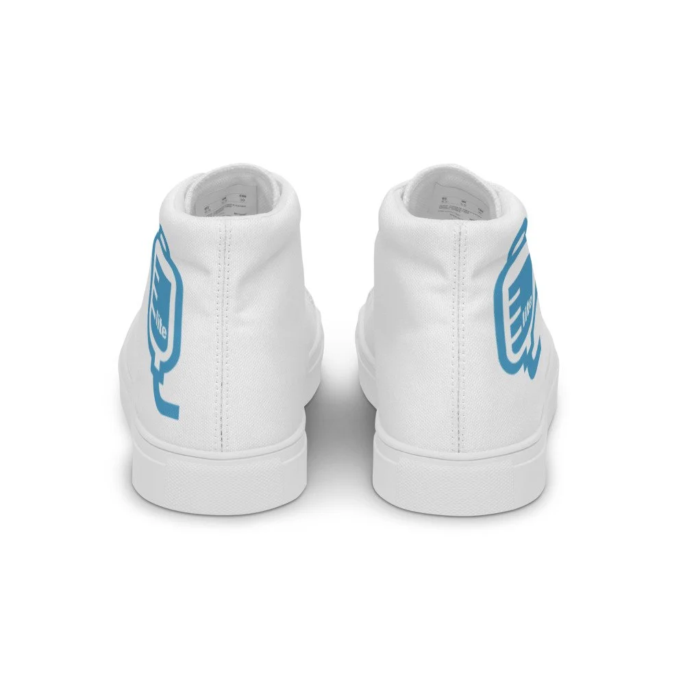 Men's high top canvas shoes  ELITE HYDRATION CENTER ELITE HYDRATION CENTER