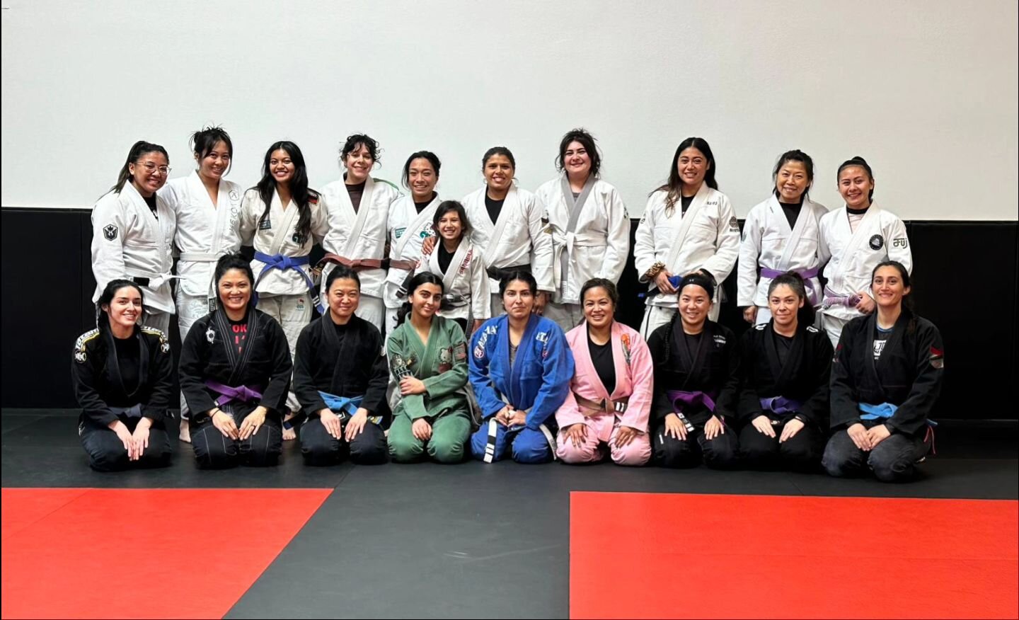Our first Sunday Women's Class with @gabimcbjj was a success. The class worked on attacking the back and  maintaining control of the position. See you all next Sunday at 11am.