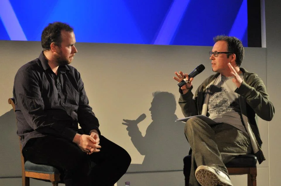 Interviewing game developer Terry Cavanagh at GameCity Festival