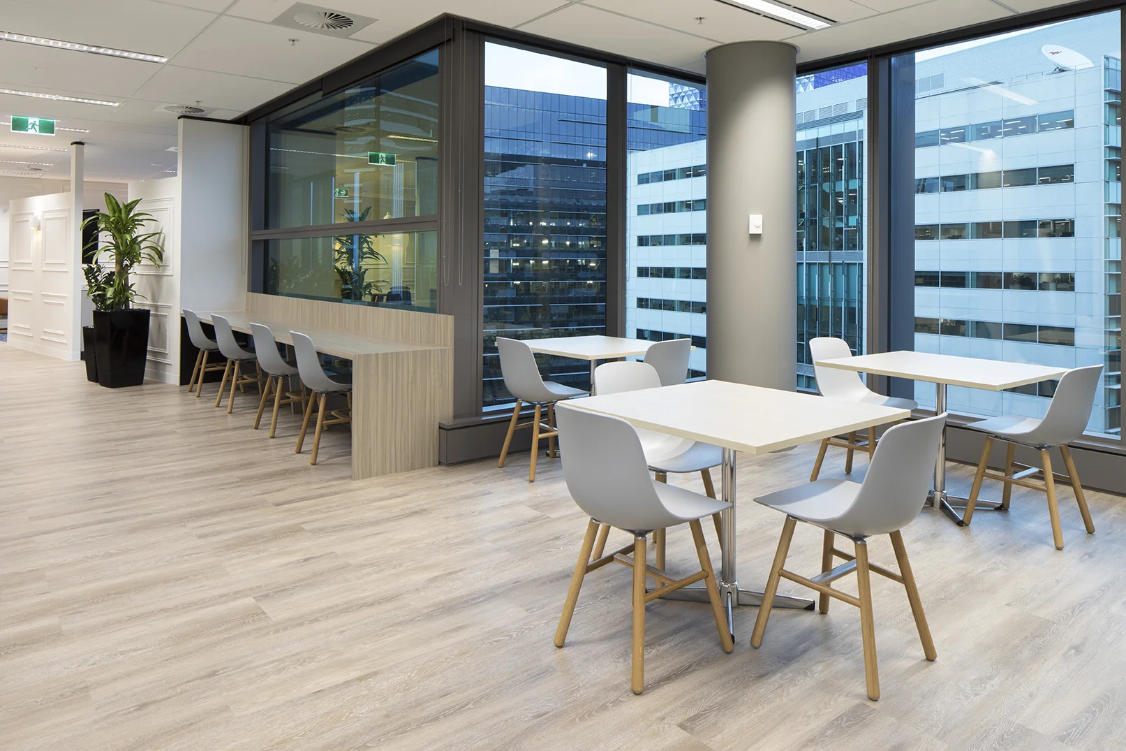 Kitchen area at Nexus Mutual. 