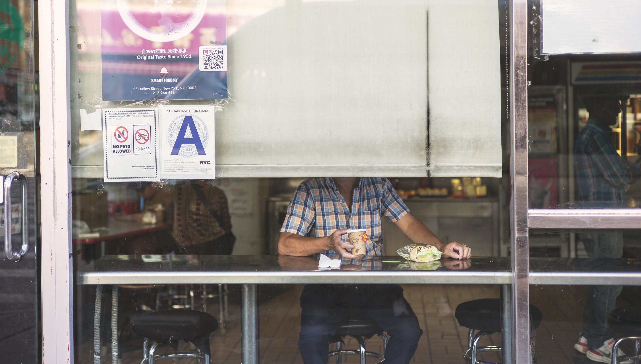 Hidden Diner Moment — NYC Street Scene | Chris T. Ramos