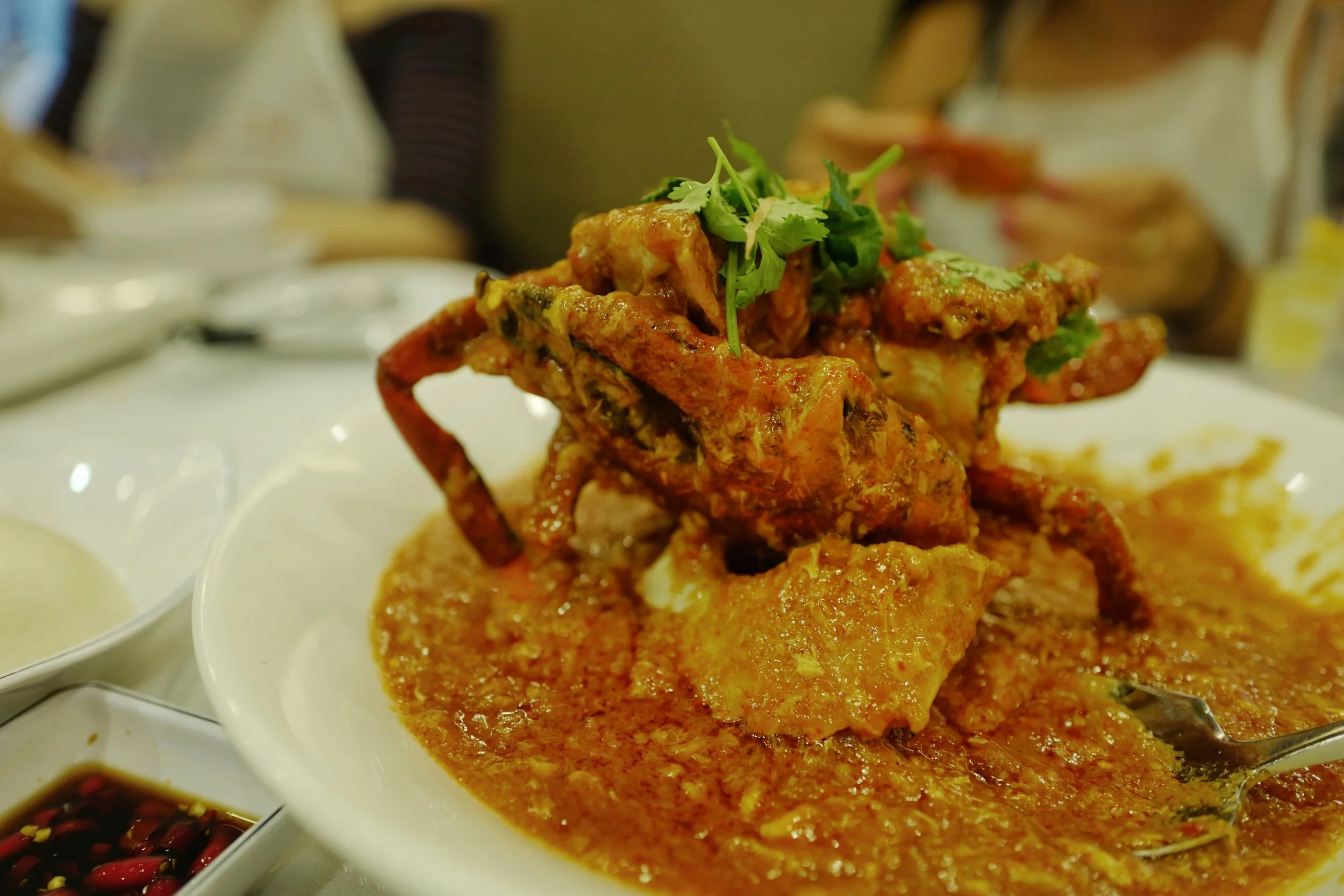 Chili Crab at Long Beach Seafood (East Coast)