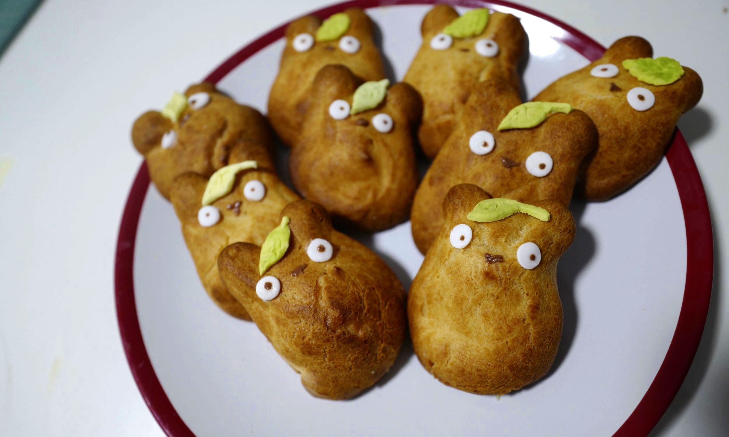 Totoro Cream Puffs
