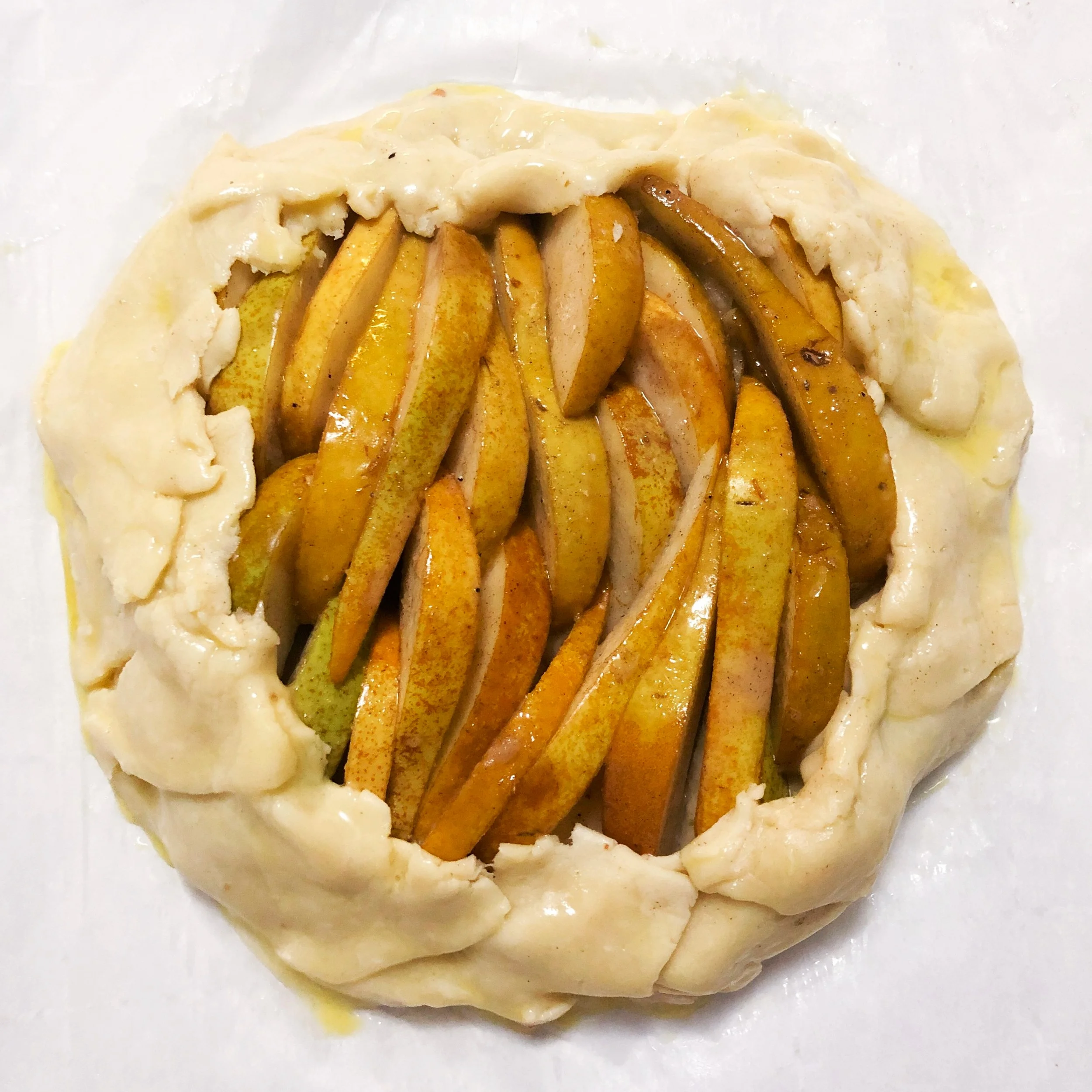 Spiced Pear Galette