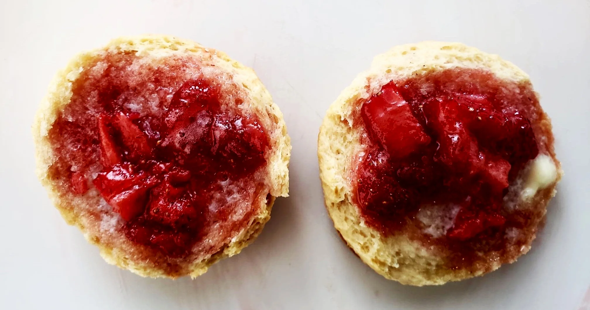 Scones and Strawberry Jam 