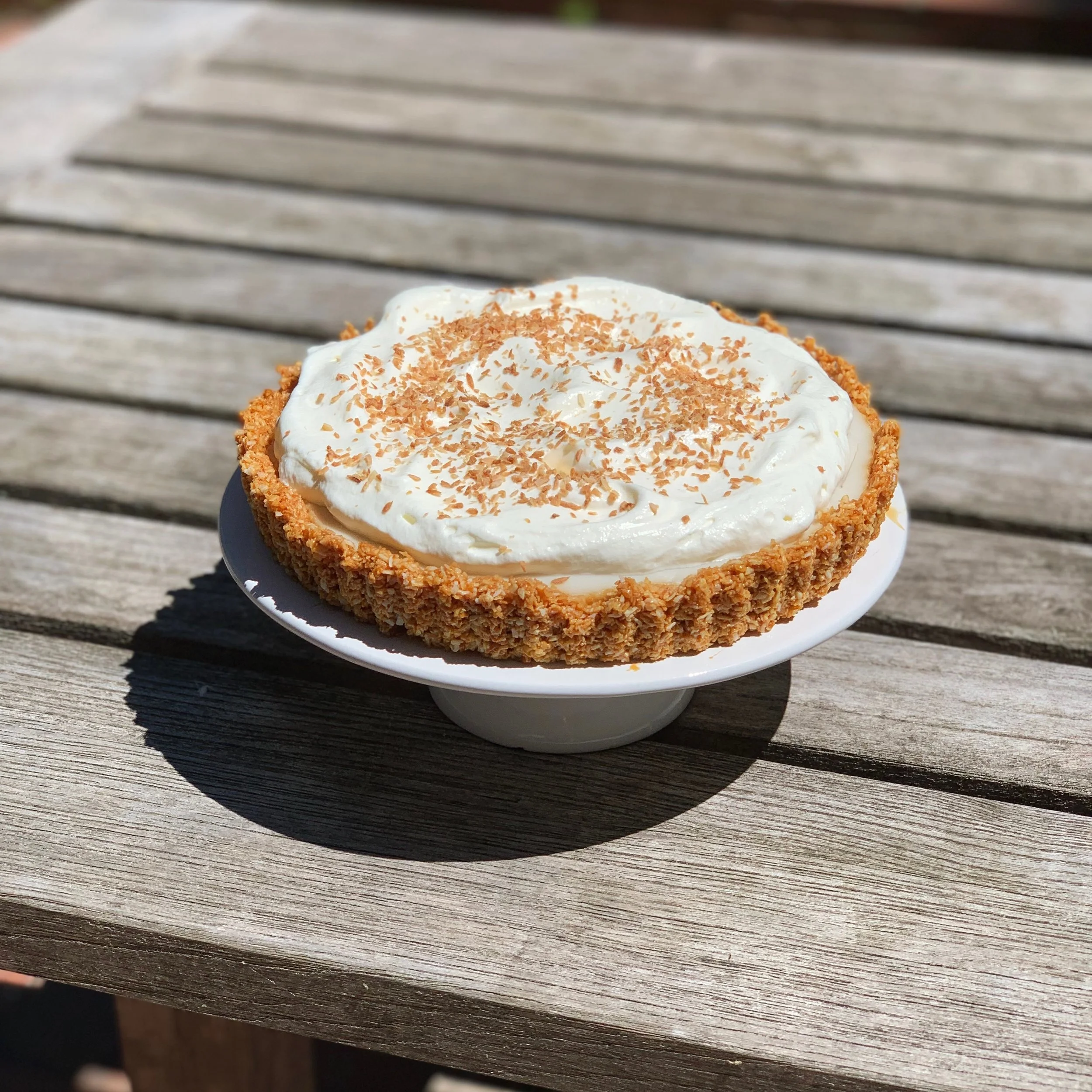 Vegan Coconut Cream Pie 