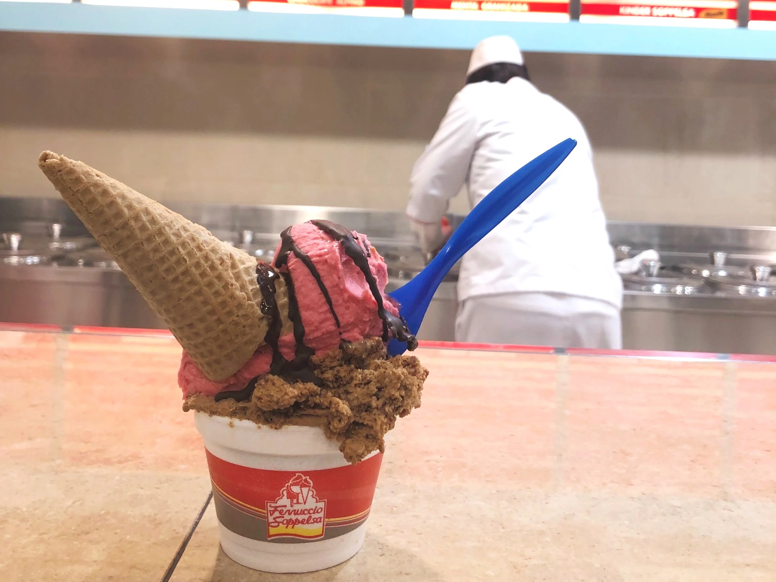 Ice cream from Ferruccio Soppelsa, Mendoza