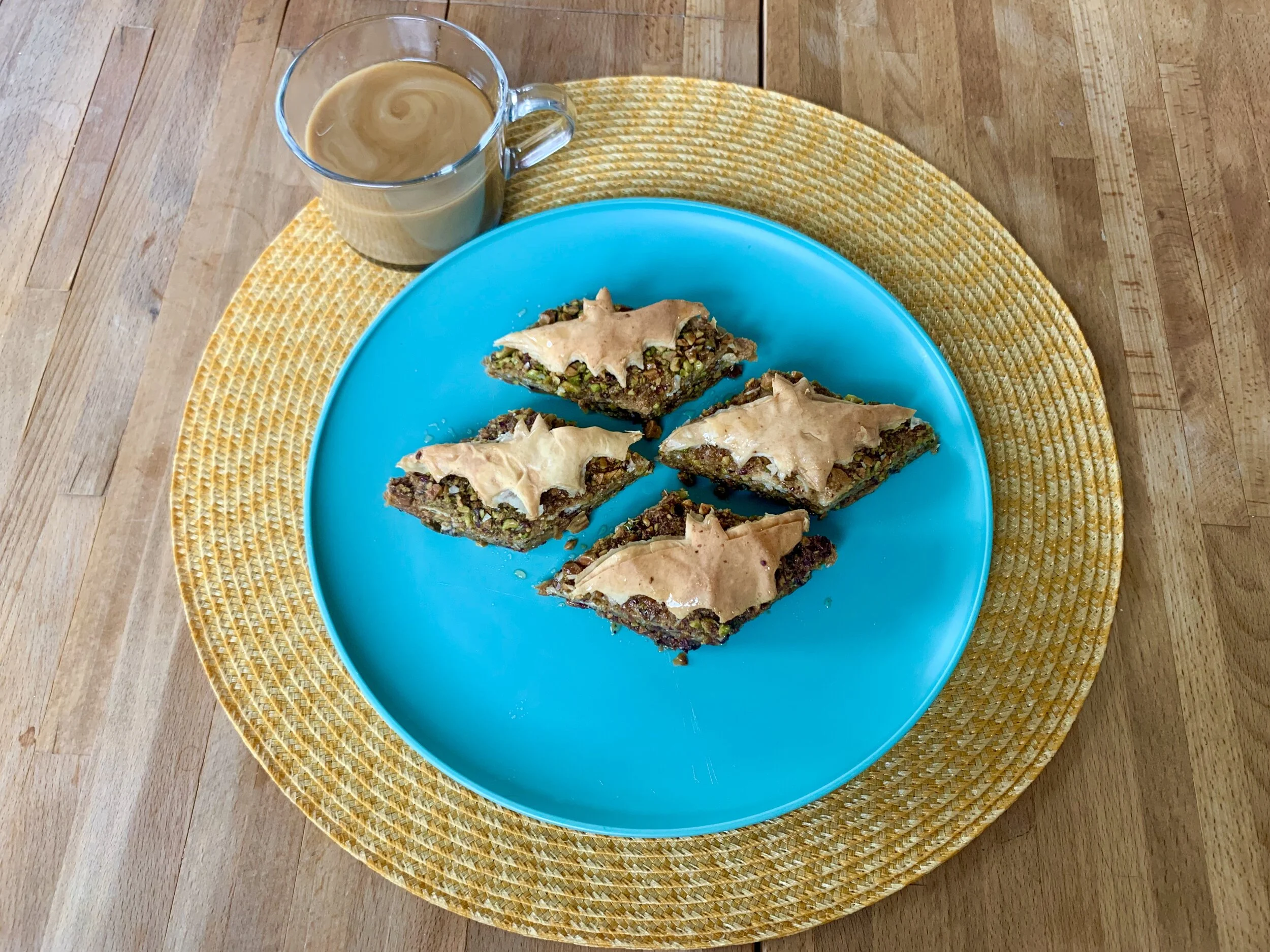 Halloween Bat-klava Recipe