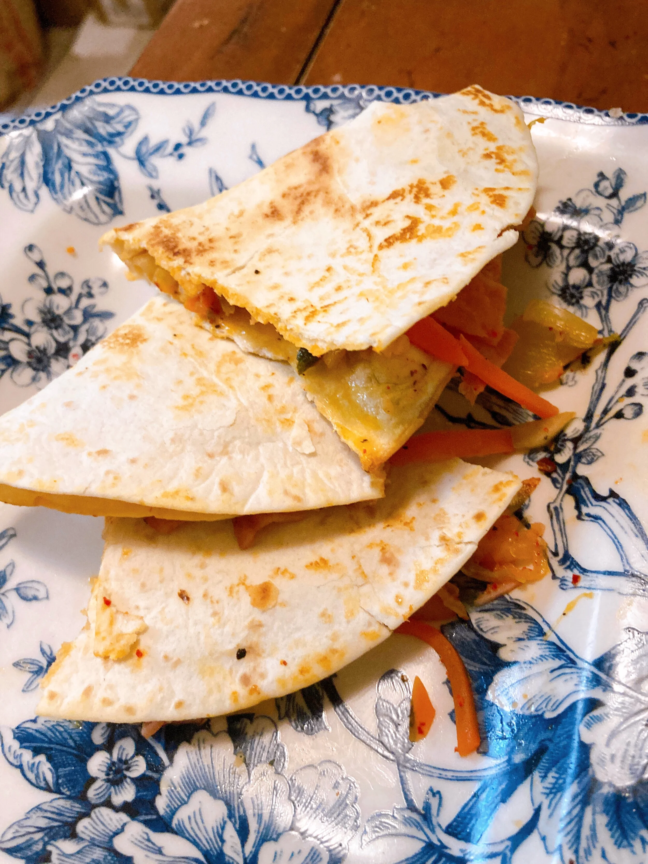 Kimchi Quesadillas