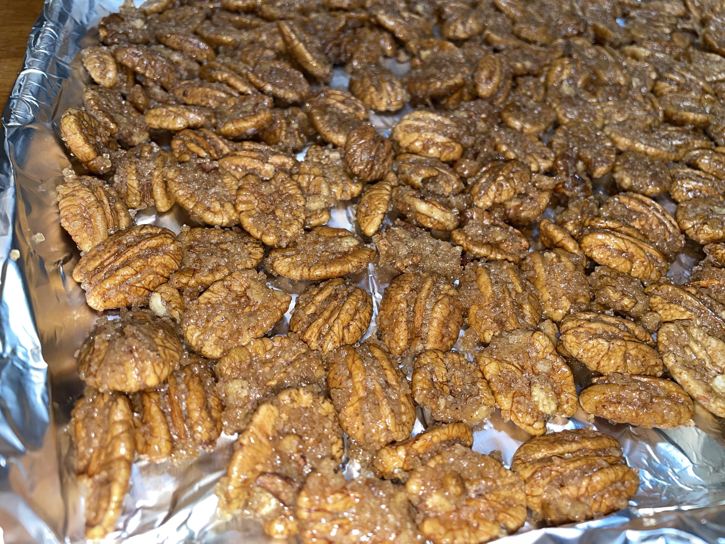 Holiday Candied Pecans 