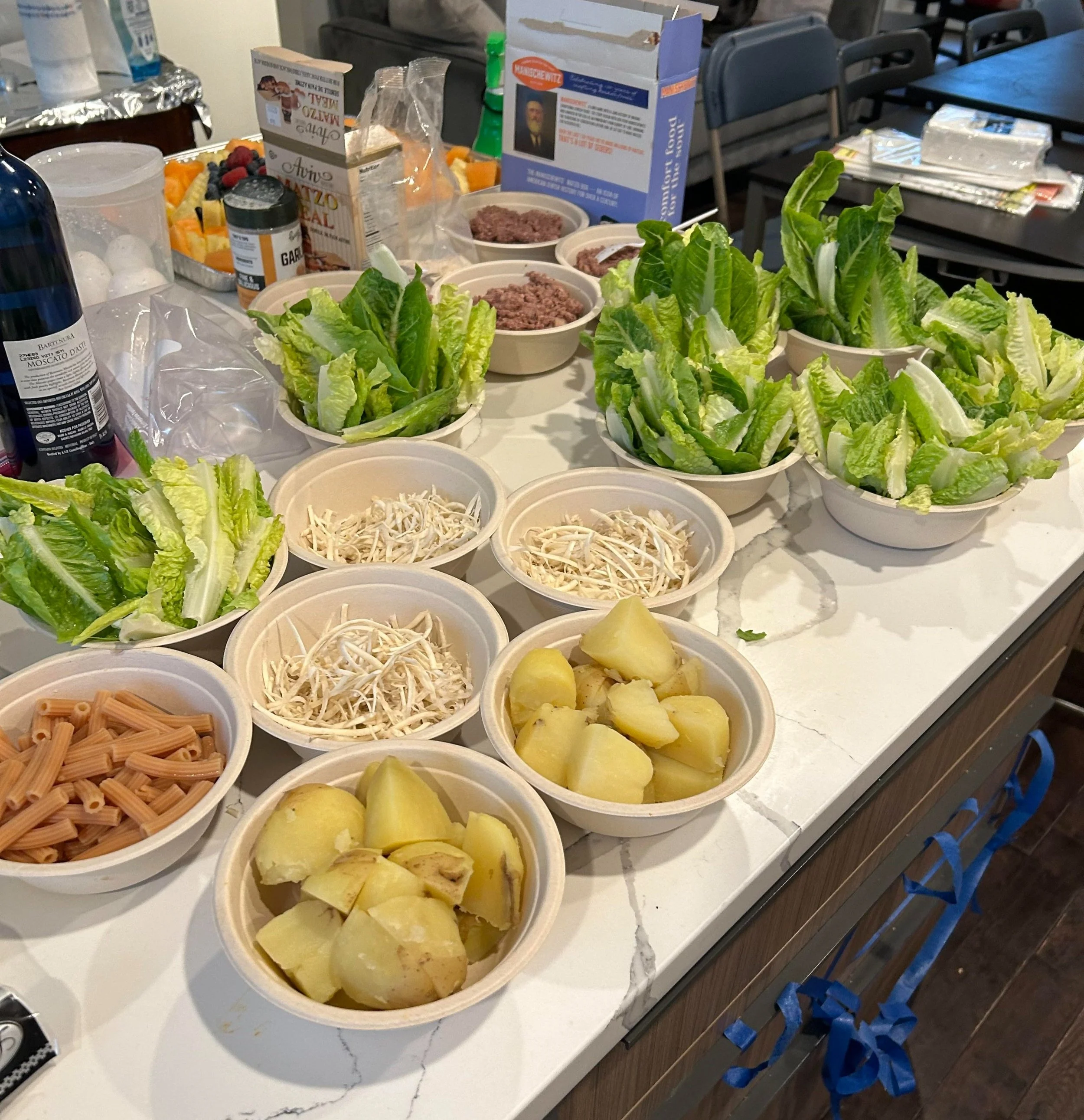 Preparing a Passover Seder in College