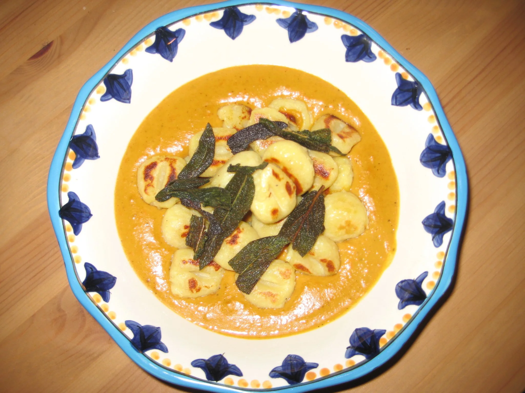 Gnocchi with Kabocha and Brown Butter 
