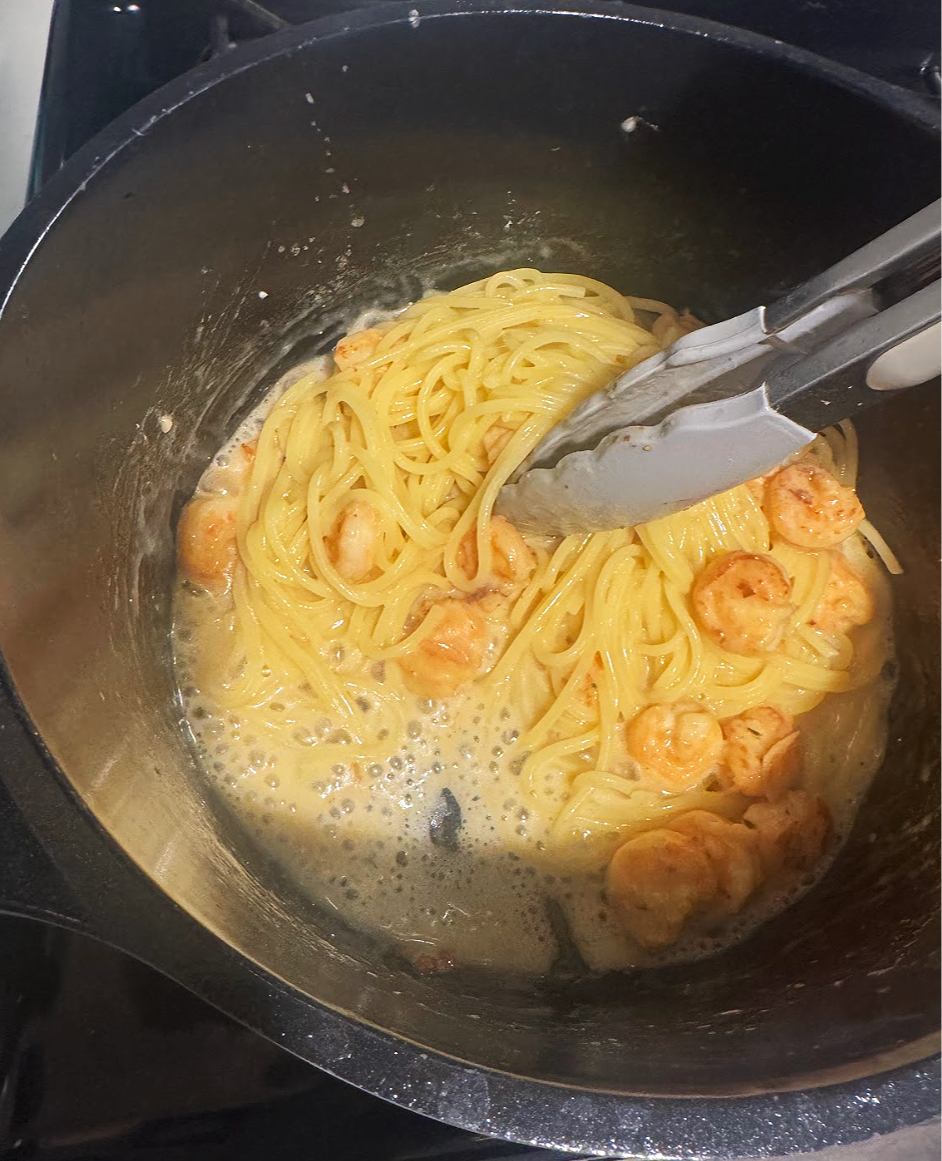 5-Ingredient Shrimp Pasta Recipe