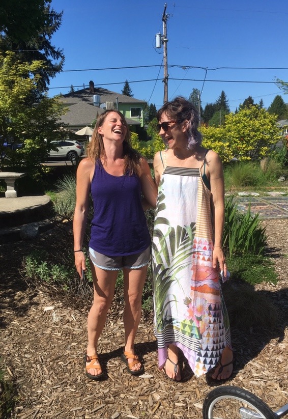 Maggie Sinclair and Whitney