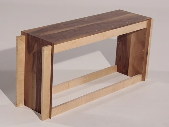 walnut bench