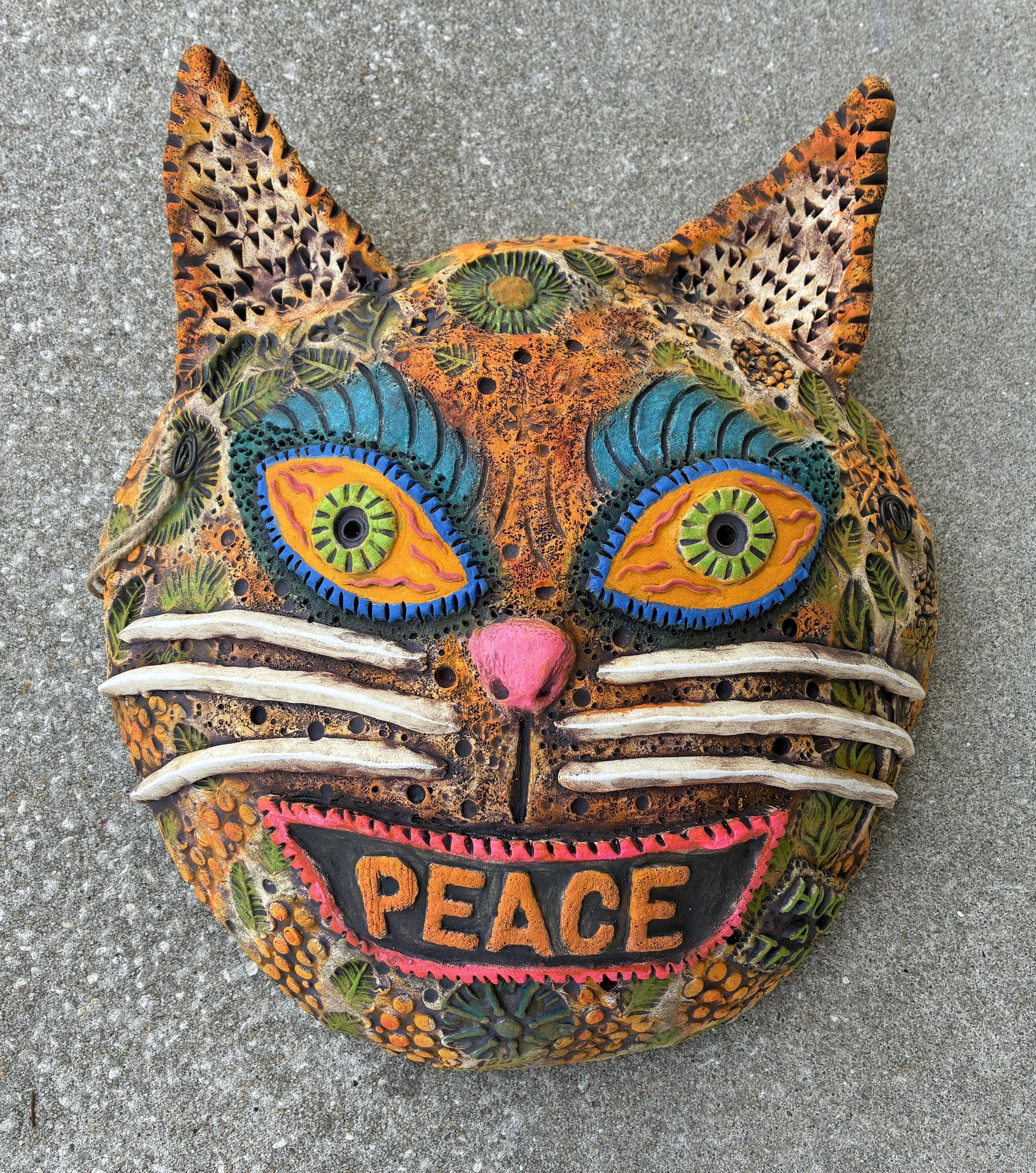 PEACE CAT MASK