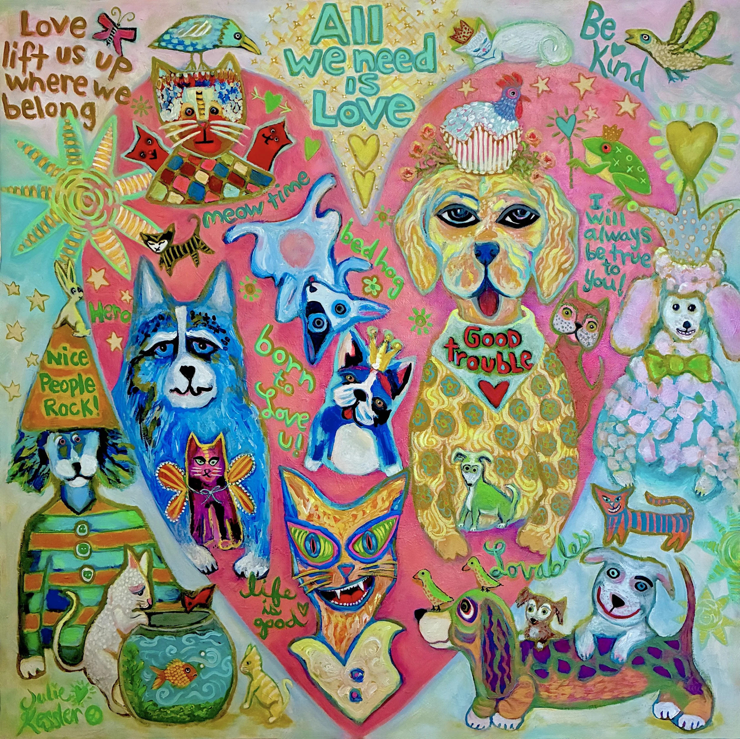  Choose Love Heart by JULIE KESSLER 2025 