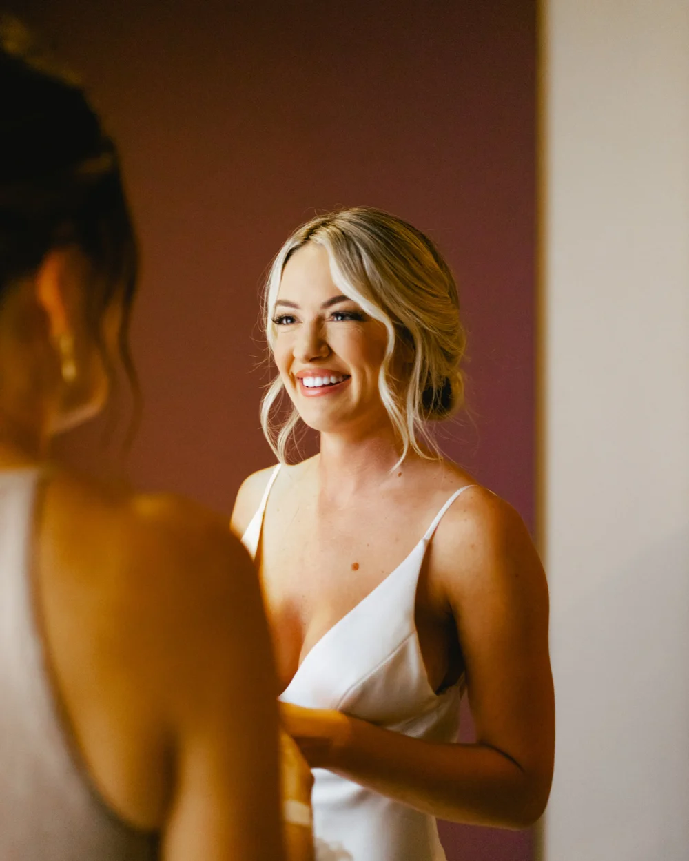 Wedding ceremony moment
