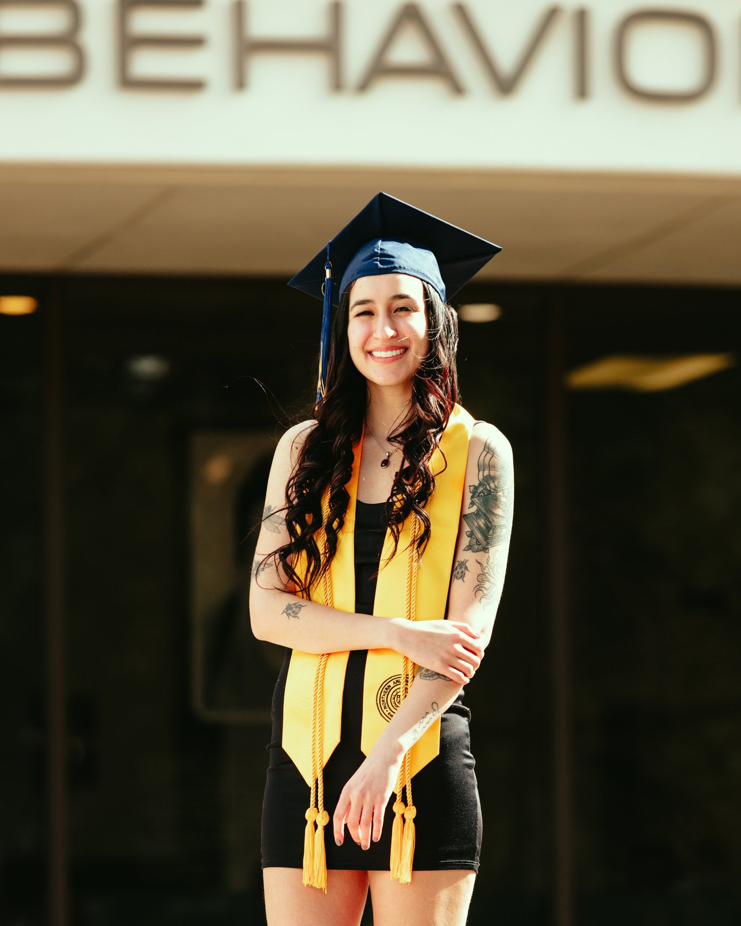 Graduation portrait
