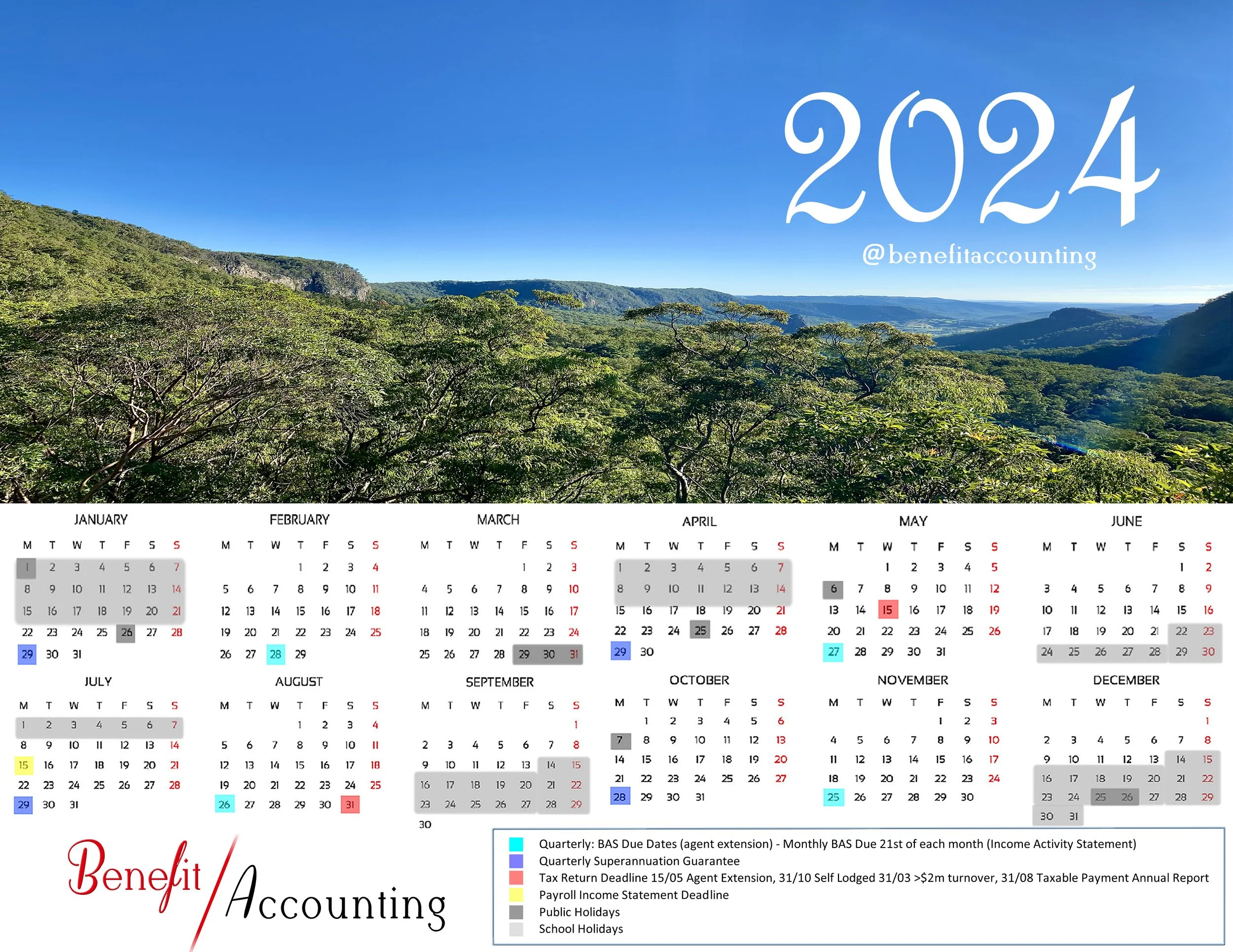 2024 CALENDAR