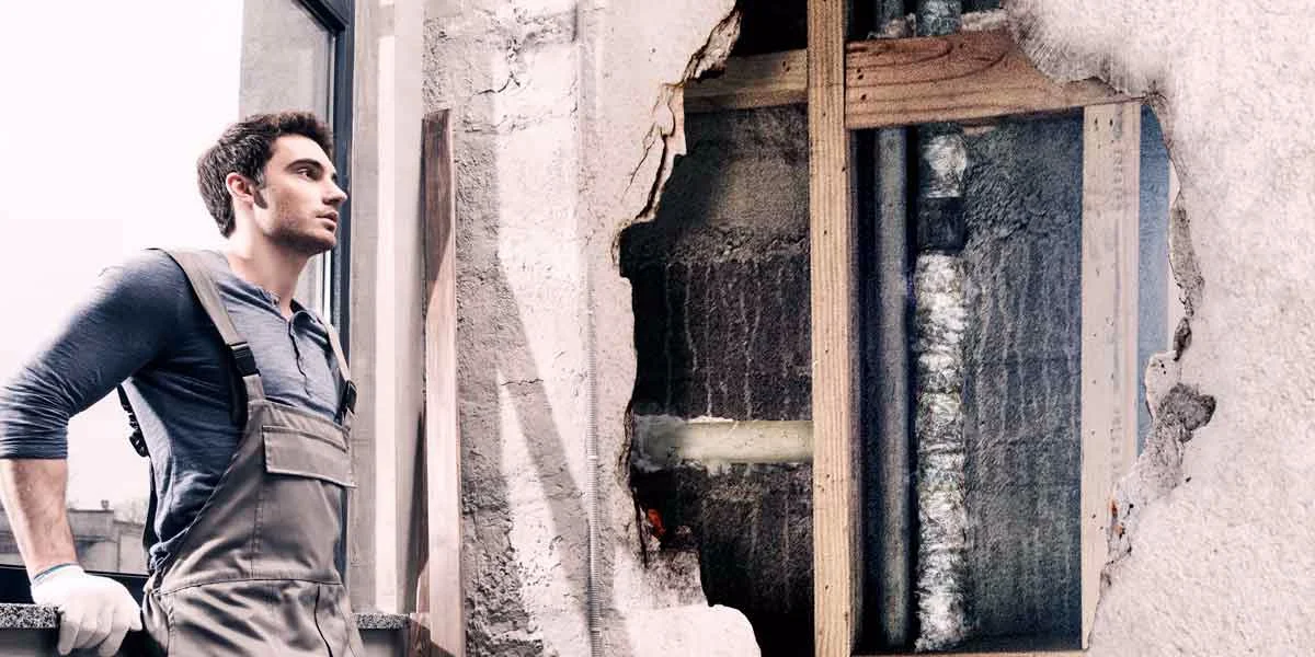 Friable asbestos in the home
