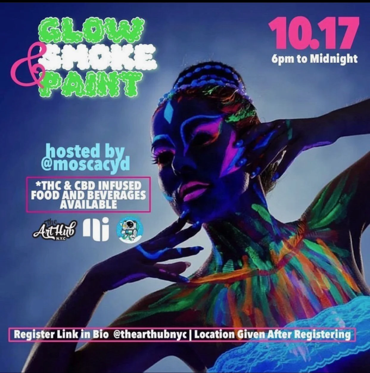 Glow Smoke &amp; Paint