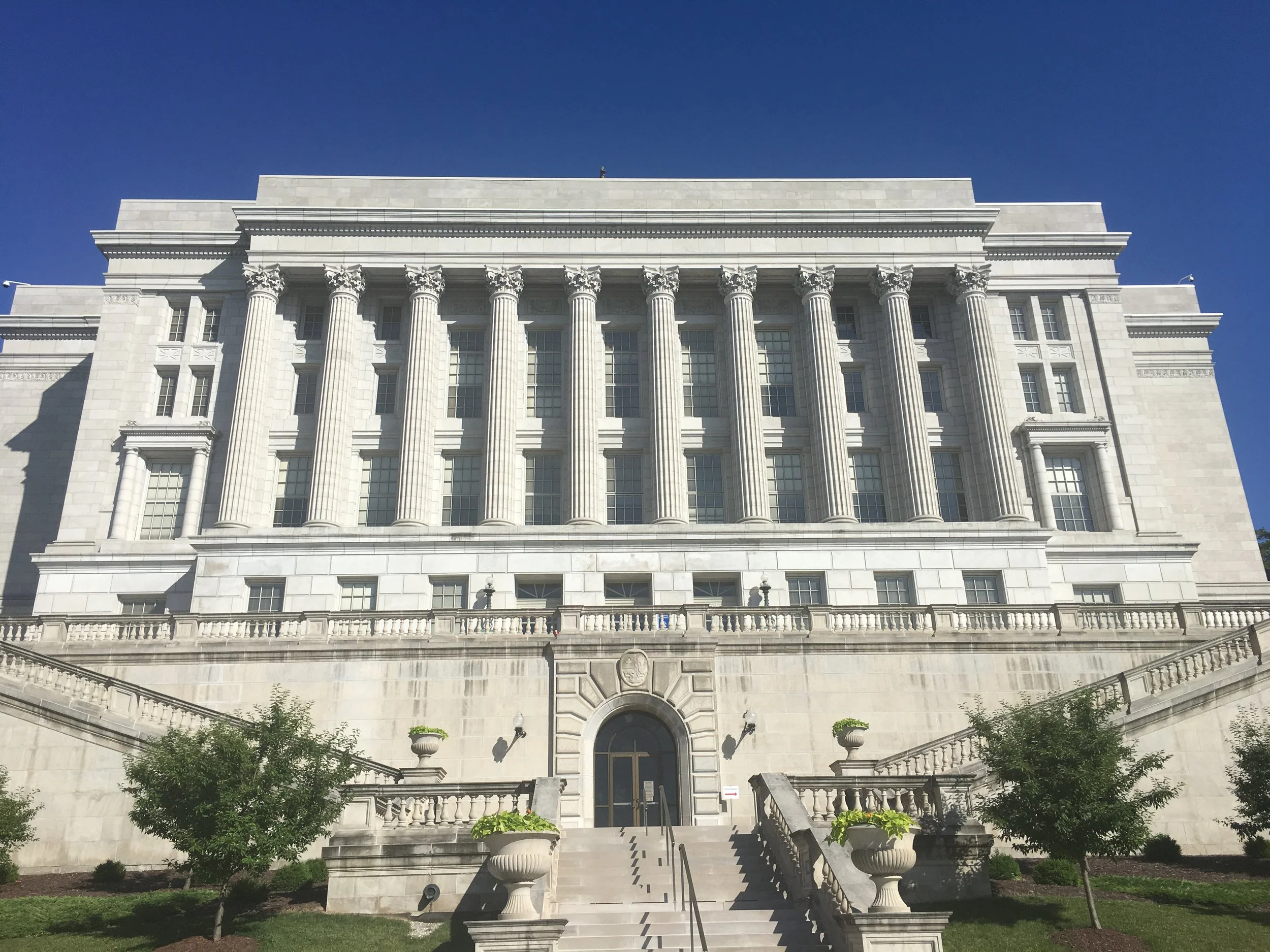 Missouri's Capital building in Jefferson City, Missouri
