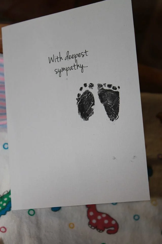 Cate's footprints