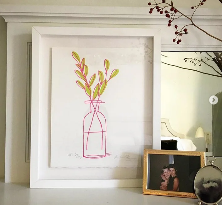 framed pink vase lise.jpg