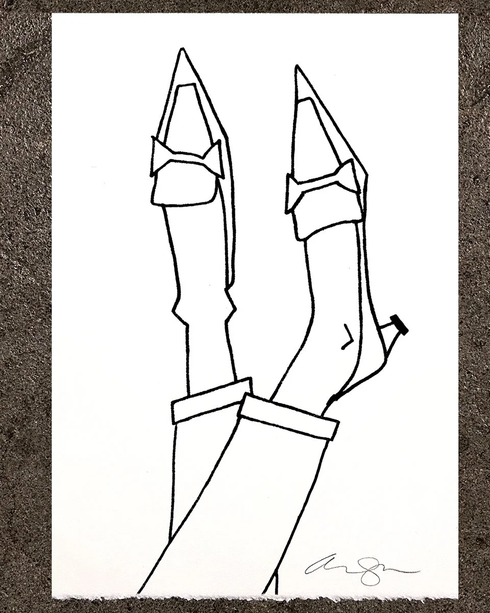 Pointy loafers b+w.jpg