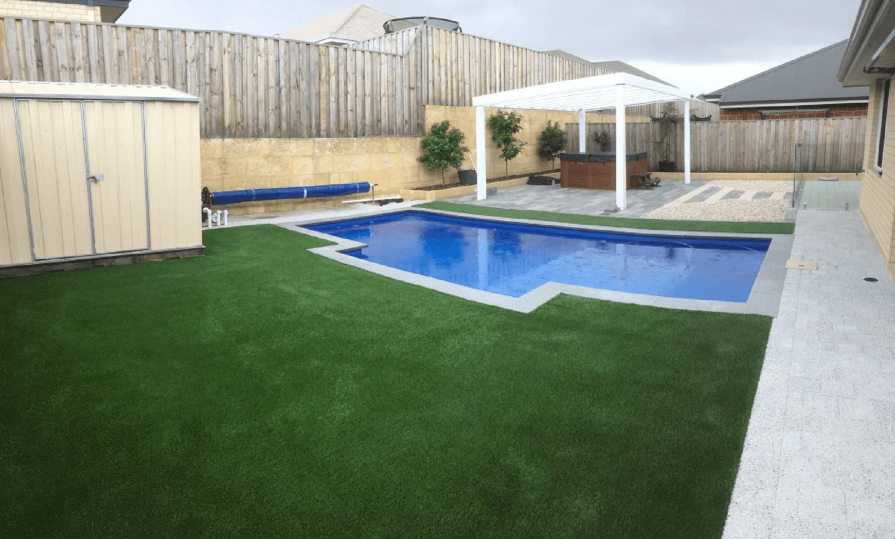 Artificial Grass Around Pool, Artificial Turf For Pool Deck