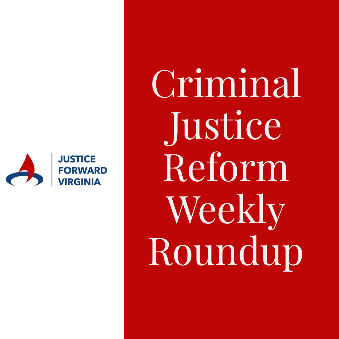 Criminal Justice Reform Weekly Roundup - September 19, 2020