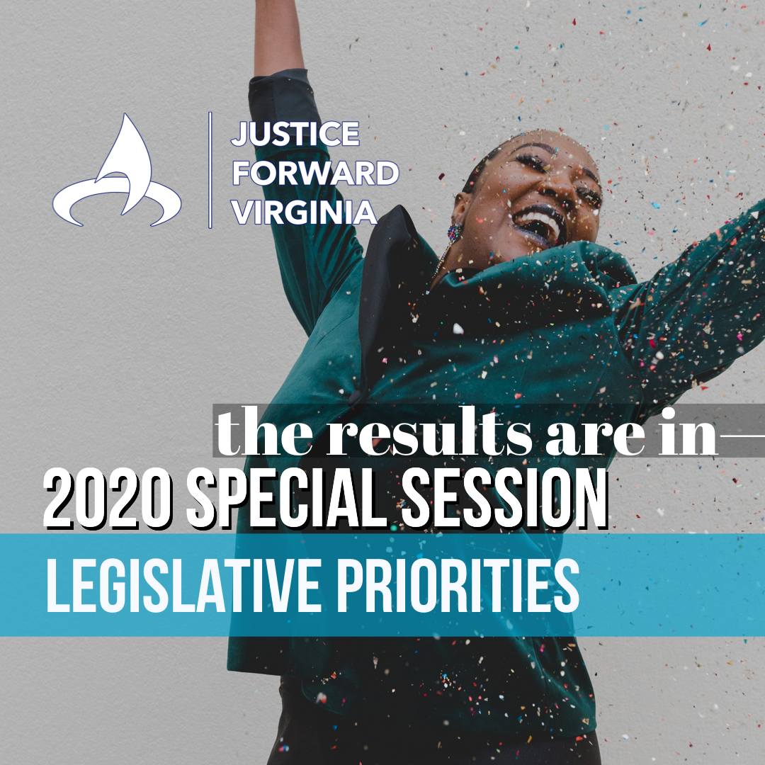 The Results Are In - 2020 Special Session Legislative Priorities